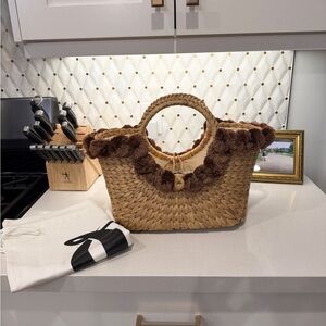 Artisans of IQ Nolita Romani 153 Straw Tote Bag